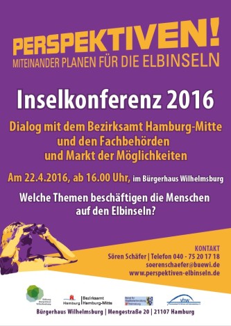 Plakat Inselkonferenz